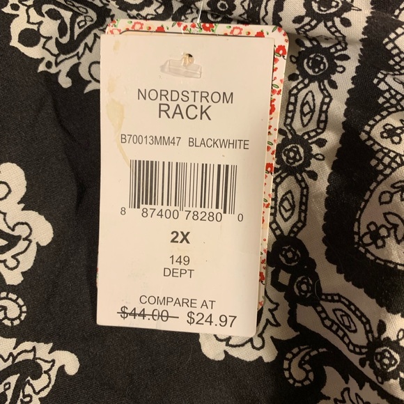 Love On a Hanger sleeveless tank top new with tags Nordstrom Rack. 2X boho - Picture 2 of 6